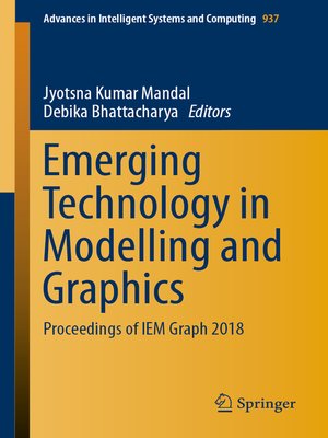 cover image of Emerging Technology in Modelling and Graphics